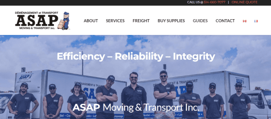 ASAP Moving & Transport Inc. 