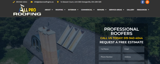 AllPro Roofing Inc