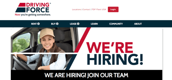 DRIVING FORCE Vehicle Rentals