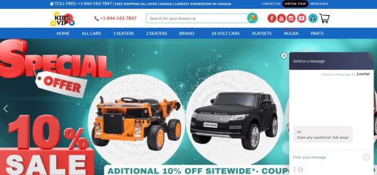 KidsVip - Exclusive Ride On Cars Dealership for Kids