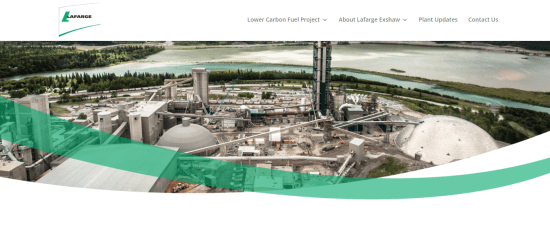 Lafarge Exshaw Cement Plant