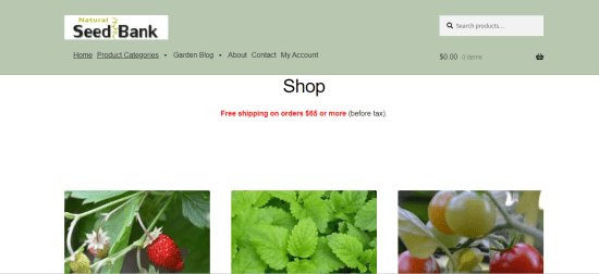 Natural Seed Bank