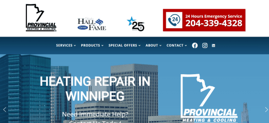 Provincial Heating & Cooling Inc