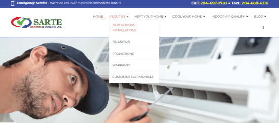 Sarte Heating & Cooling Ltd