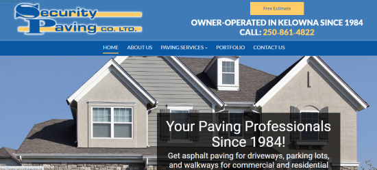 Security Paving Co Ltd
