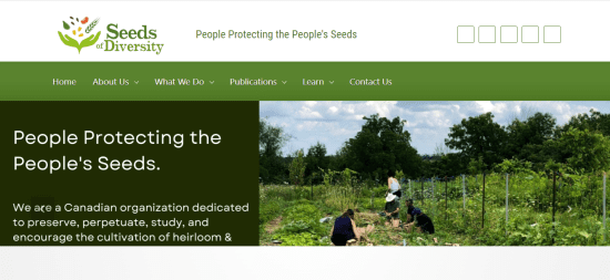 Seeds Of Diversity Canada