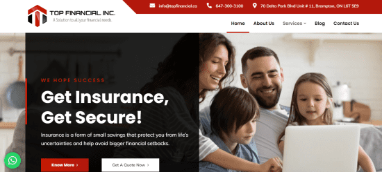 Top Financial Inc