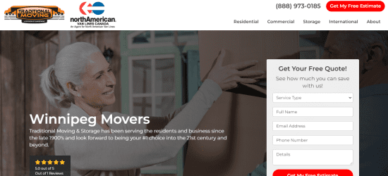Traditional Moving & Storage