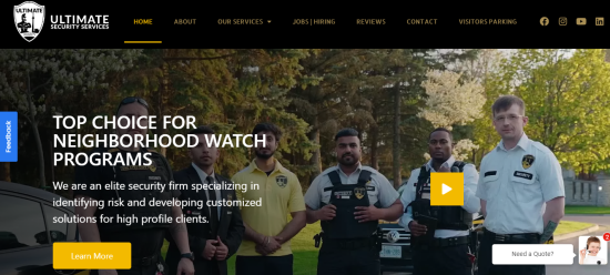 Ultimate Security Services Inc