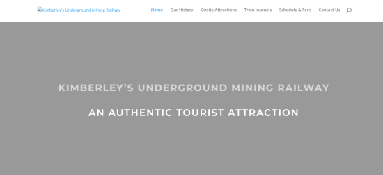 Kimberley's Underground Mining Railway