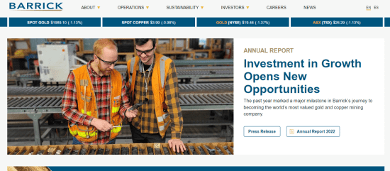 Barrick Gold Corporation
