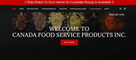 Canada Food Service Products Inc. 