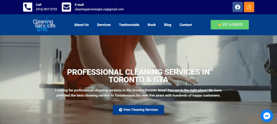 Cleaning Services GTA 