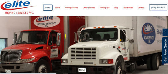Elite Moving Services Inc