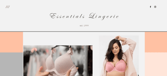 Essentials Lingerie