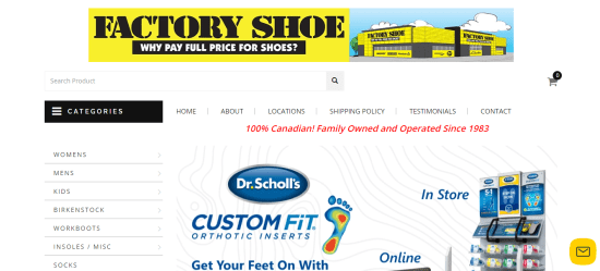 Factory Shoe
