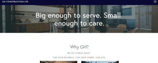 GH Construction Ltd. 