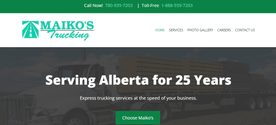 Maiko's Trucking (1990) Ltd