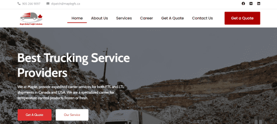 Maple Global Freight Solutions INC 