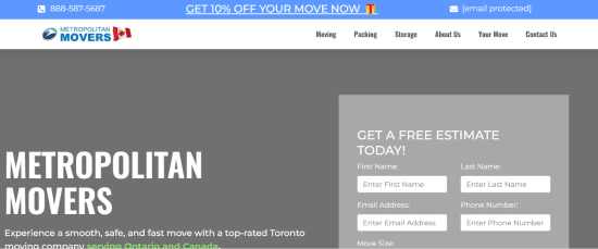 Metropolitan Movers Winnipeg 