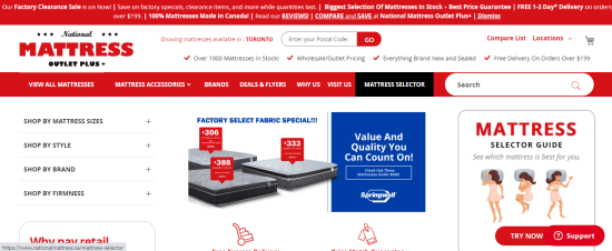 National Mattress Outlet Plus+