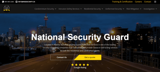 National Security Guard Protection Services