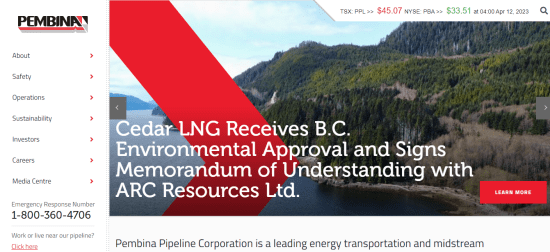 Pembina Pipeline Corporation