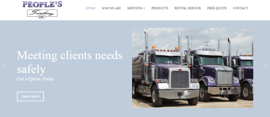 Peoples Trucking Ltd