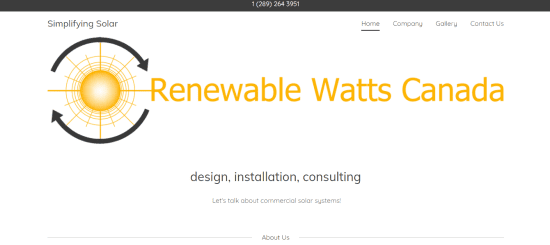 Renewable Watts Canada 