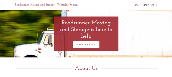 Roadrunner Moving Kitchener Waterloo