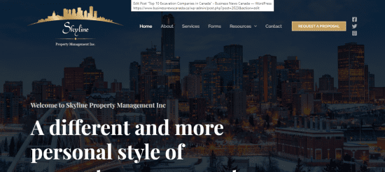 Skyline Property Management Inc