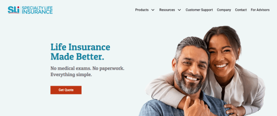 Specialty Life Insurance