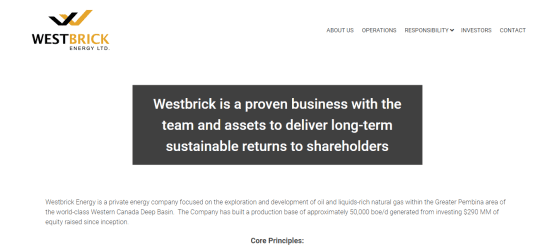 Westbrick Energy Ltd