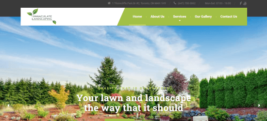 Immaculate Landscaping