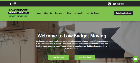 Low Budget Moving