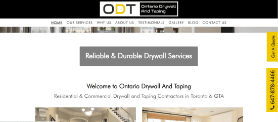 Ontario Drywall And Taping