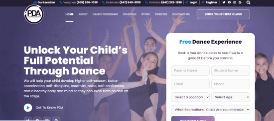 Performing Dance Arts Toronto Ltd