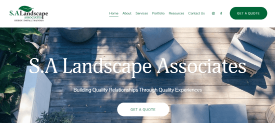 S.A Landscape Associates 