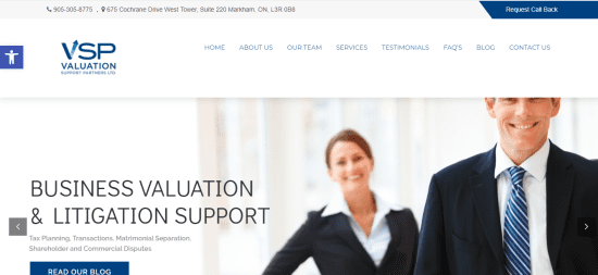 Valuation Support Partners LTD
