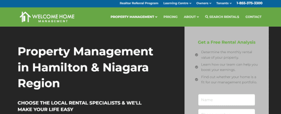 Welcome Home Management 