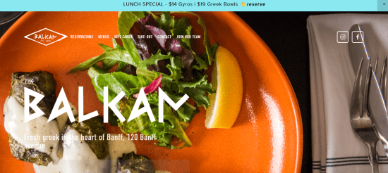 Balkan Restaurant 
