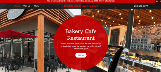 Brazen Poppy Bakery Restaurant 