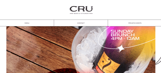CRU Bar and Kitchen 