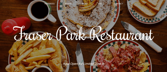 Fraser Park Restaurant 