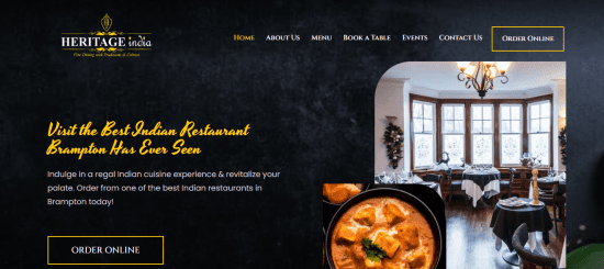 Heritage India Restaurant 