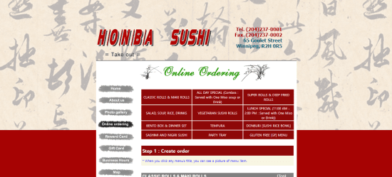 Honba Sushi Restaurant 