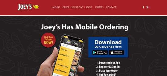 Joey's Seafood Restaurants - Portage Ave 