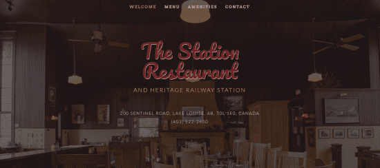 Lake Louise Railway Station Restaurant 