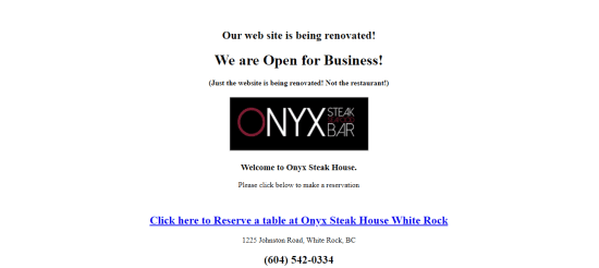 ONYX Steakhouse 