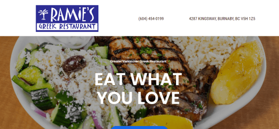 Ramie's Greek Restaurant 